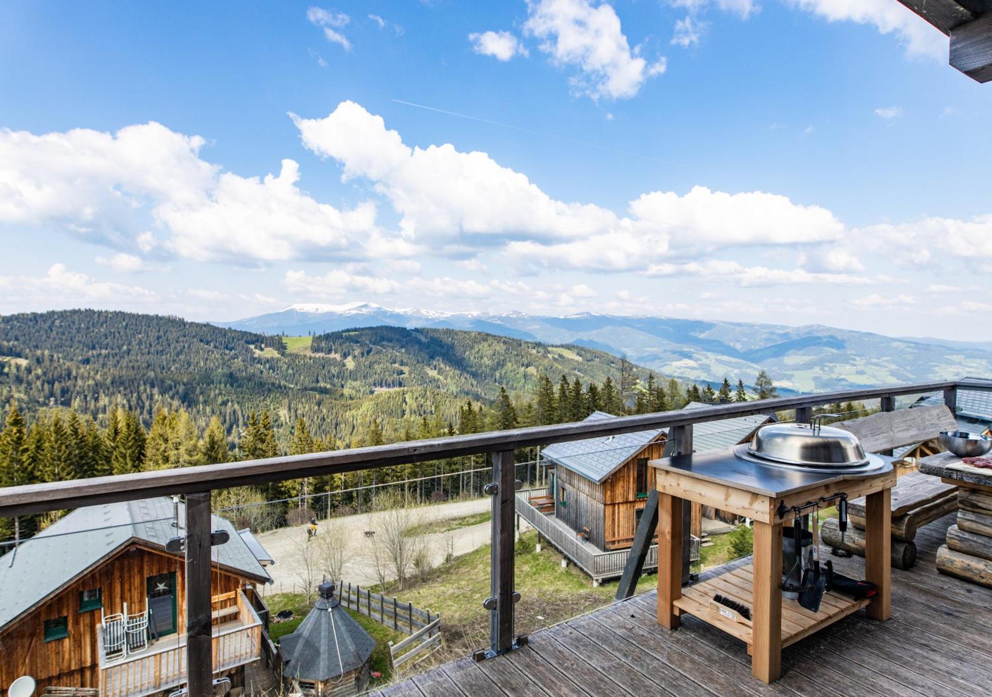 1A Chalet "Wolke" Wandern, Grillen, Wellness Im Traumhaus Вольфсберг Екстер'єр фото