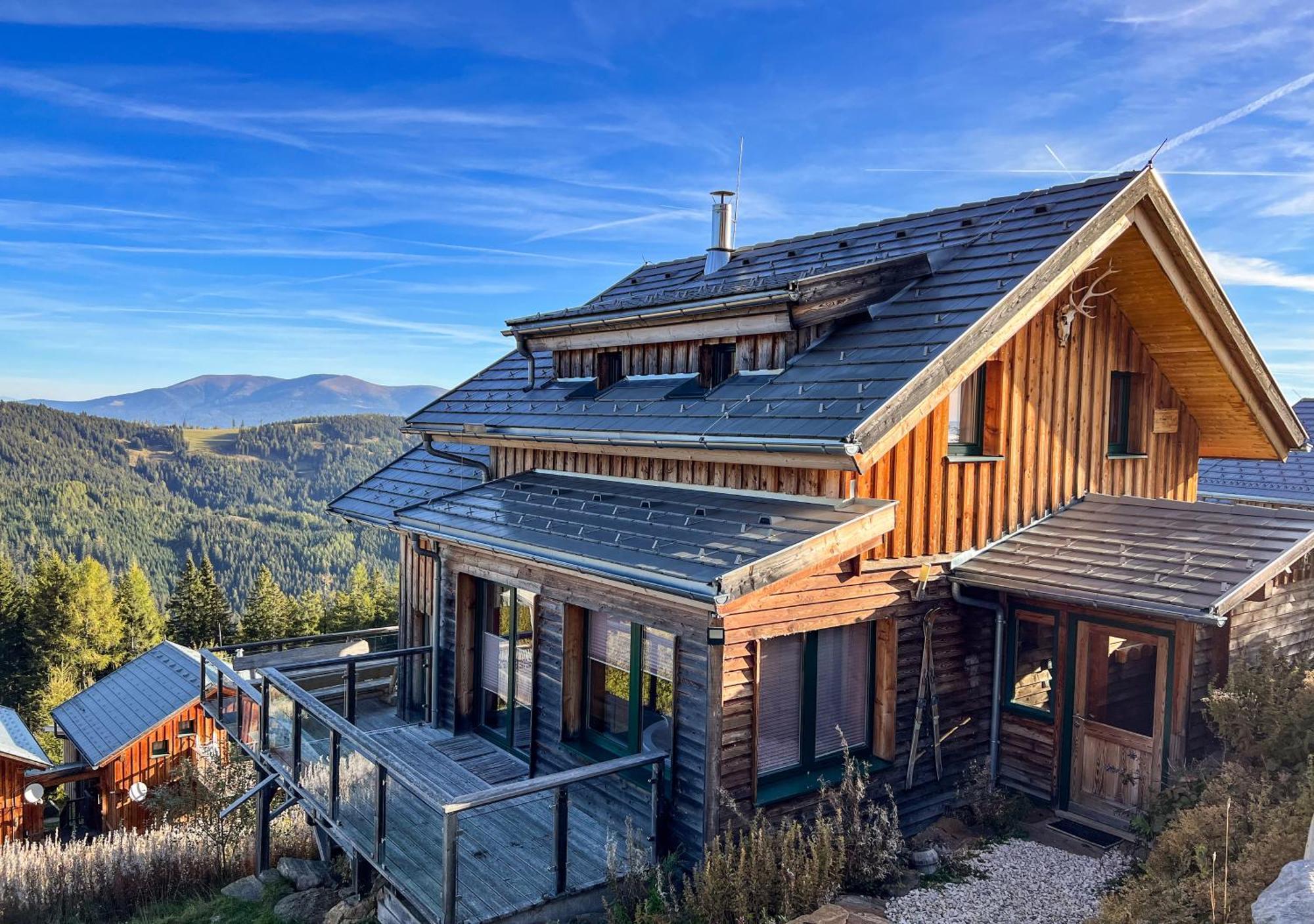 1A Chalet "Wolke" Wandern, Grillen, Wellness Im Traumhaus Вольфсберг Екстер'єр фото