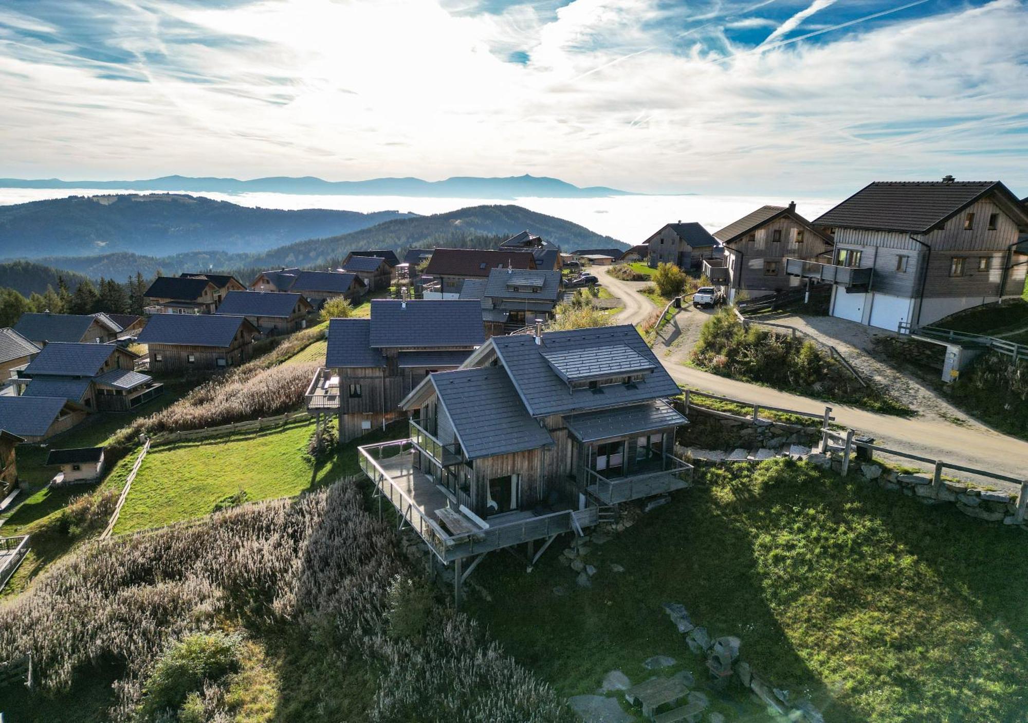 1A Chalet "Wolke" Wandern, Grillen, Wellness Im Traumhaus Вольфсберг Екстер'єр фото