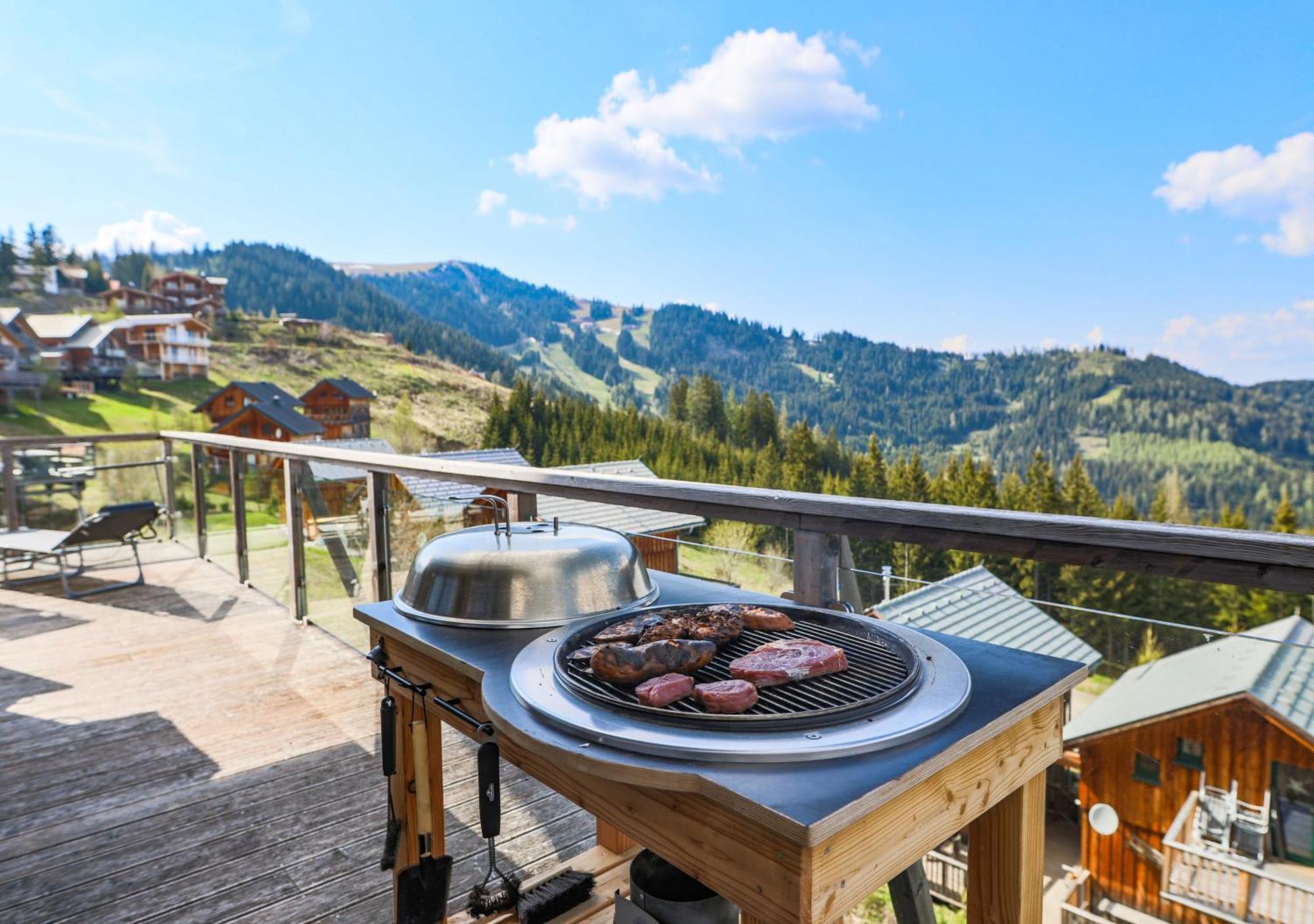 1A Chalet "Wolke" Wandern, Grillen, Wellness Im Traumhaus Вольфсберг Екстер'єр фото