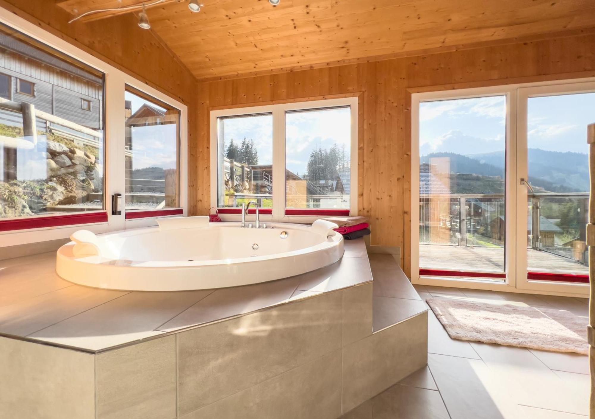 1A Chalet "Wolke" Wandern, Grillen, Wellness Im Traumhaus Вольфсберг Екстер'єр фото